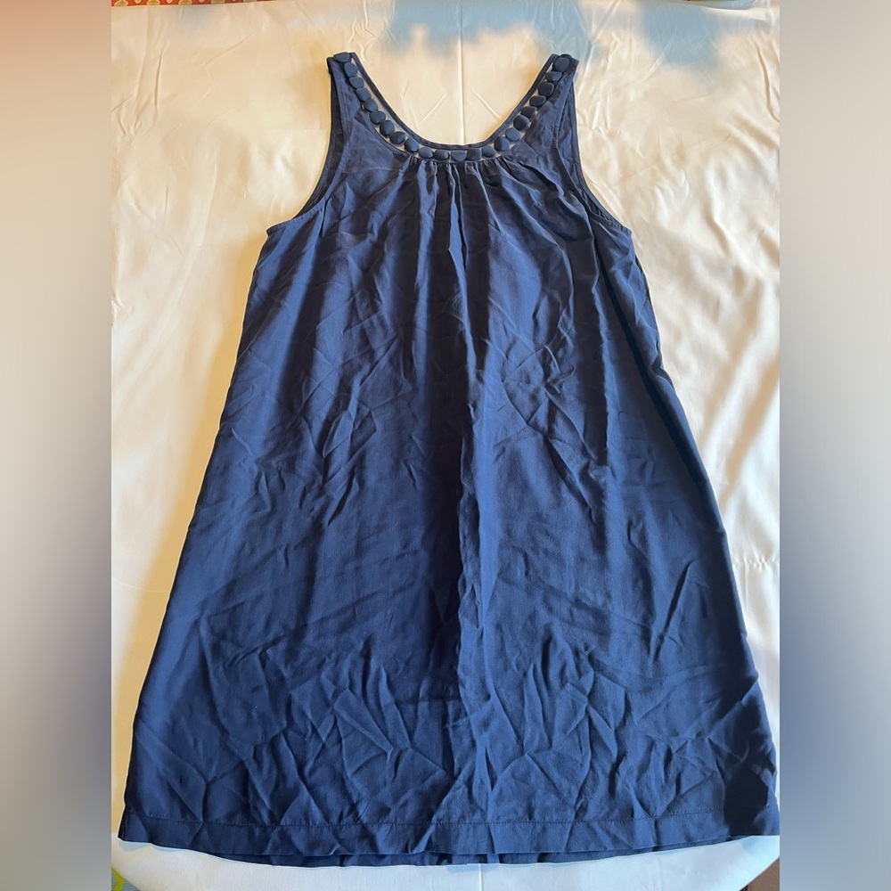$250 Joie Size S Silk Sleeveless Tank Mini Dress(READ) - Picture 2 of 10